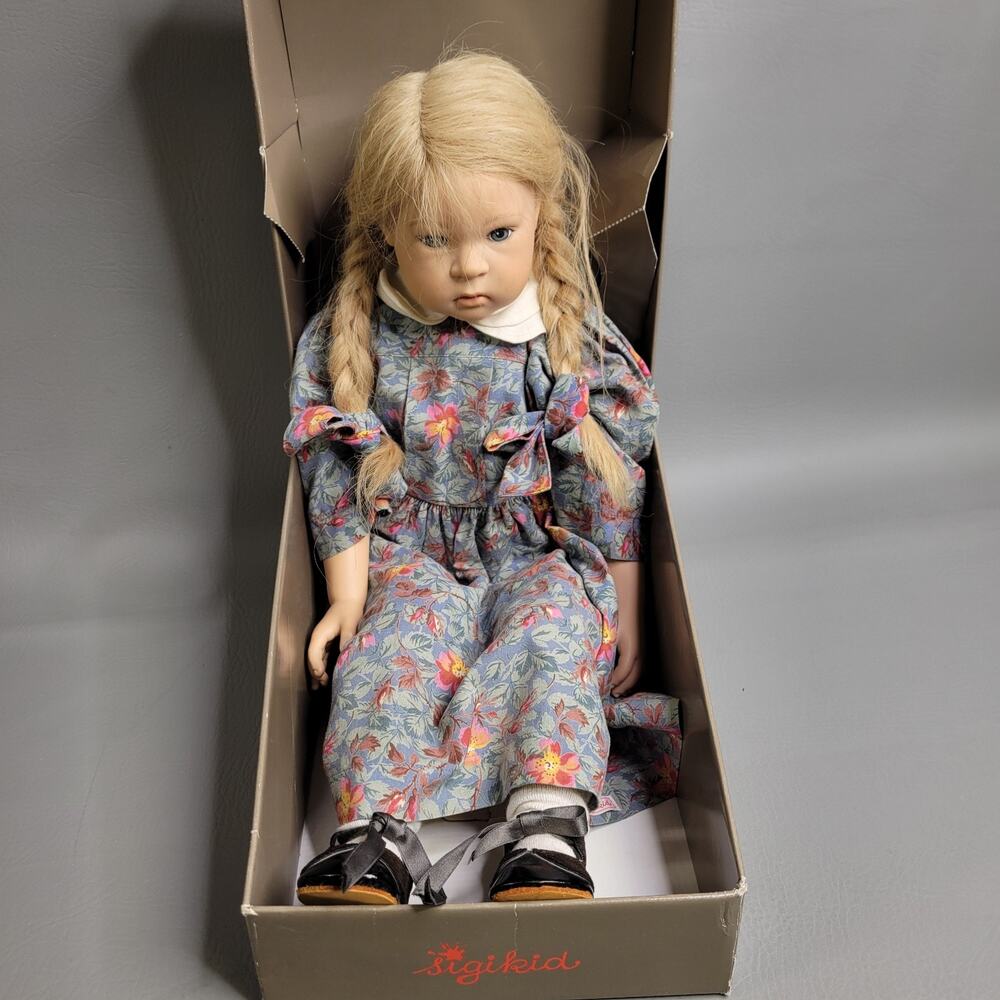 Sigikid Sabine Esche Artist Doll 28157 Limited Edition 94/1500 Vintage 23" 1985